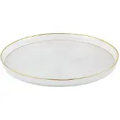 Bricard REXY BORD | 39 CM TRANSPARANT-GOUD