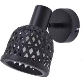 LINDBY - Eskil Wandlamp Ø10 Zwart