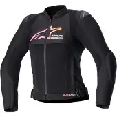 Alpinestars Stella SMX Air Dames textieljas Zwart/Pink L Dames