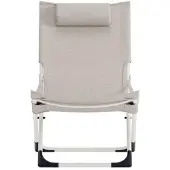 Ebuy24 Seville loungestoel beige.