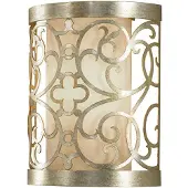 FEISS Wandlamp ARABESQUE, dimbaar, alu / grijs / zink, Woon-/ Eetkamer, metaal, wandlamp