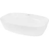 LuxeBath Wastafel 605x380x140 mm keramisch wit