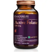 Doctor Life Active Folate: actieve foliumzuur, 800 mcg, 60 capsules