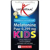 Lucovitaal 2+3 gratis: Melatonine Puur Kids 30 zuigtabletten