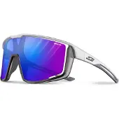 Julbo - Zonnebrillen - Fury Blanc/Gris Translucide Reactiv 1-3 High Contrast voor Unisex - Wit