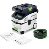 Festool CTL MIDI I AC mobiele afzuigunit 1200 W 15 l AUTOCLEAN stofklasse L ( 578545 ) CLEANTEC