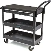 HBM Deluxe 3 Laags Universele Gereedschapswagen Met La en Rek