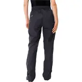 Vaude Women's Drop Pants II, regenbroek, dames, zwart/zwart