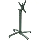 Oviala - Kantelbare tafelpoot 72 cm in donkergroen aluminium - Klipo