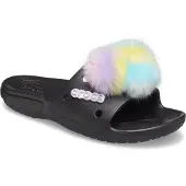 Crocs Classic Fursure Slippers Zwart Maat 36/37 US M4/W6