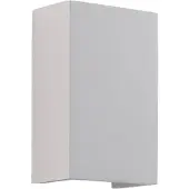 LINDBY Wandlamp Colja, dimbaar, wit / opaal, Woon-/ Eetkamer, Gips / Klei, Modern, wandlamp