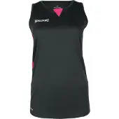 Spalding 4Her III Tanktop Zwart Roze | S