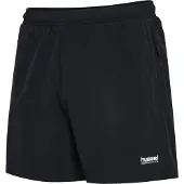 Hummel Sportbroek lichtgrijs / zwart
