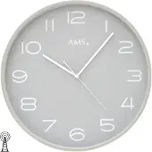 AMS Zendergestuurde wandklok F5521