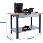 Simonwork (bancos De Trabajo) Bt6 Pro Box Werkbank 865x1500x750 Mm