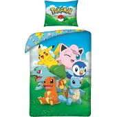 Halantex SP. z.o.o. Pokémon Dekbedovertrek Family 140 x 200 cm (70 x 90 cm)