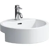Laufen Living - Inbouwwastafel 46x46 cm, met 1 kraangat, wit H8134310001041