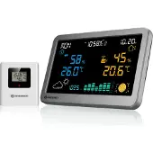 Bresser Weerstation - MeteoTemp TBH - Thermo-/Hygrometer - Antraciet