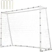 Vevor Soccer Rebound Nets Draagbare Rebounder Voetbal 242 x 92 x 184 cm