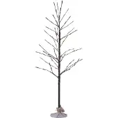 Star Trading LED decoratieve boom Tobby Tree IP44 bruin hoogte 150cm, bruin / roest, Kunststof
