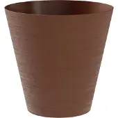 TeraPlast Plantenpot Hoop rond Clay bruin 16 cm - Kunststof