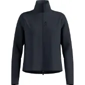 Odlo - Women's Mid Layer 1/2 Zip Grid Fleece - Fleecevest XS, zwart/blauw