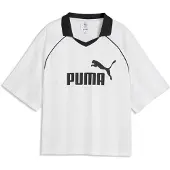 Puma Functioneel shirt 'ESS' lichtgrijs / zwart / wit