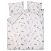 Vandyck Dekbedovertrek Soft Fields Cream Tan Satijn-240 x 200 / 220 cm | Lits-Jumeaux