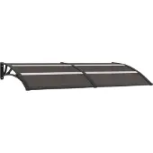 Syfax Deurluifel 200x75 cm PC zwart