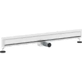 vidaXL Wandgemonteerde Doucheafvoer Zilver 100 cm Roestvrij staal 304