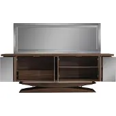 AEA Esszimmer Set 6x Stühle Esstisch Sideboard Spiegel Set Esszimmer Designer