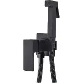 OEM Bidetkraan, messingconstructie, wandmontage, zwart