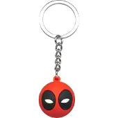 MONOGRAM Marvel sleutelhanger met bolvormige sleutelring, Deadpool design
