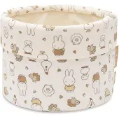 Jollein Box/mand 'Miffy Family Farm' bruin / wit