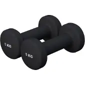 Gorilla Sports Vinyl Halterset 10 kg (2 x 5 kg)