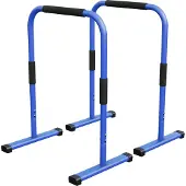 Gorilla Sports Dip Bars Deluxe Blauw