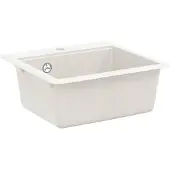 Syfax Wasbak 80% Kwarts en 20% Hars 470 x 440 mm Wit
