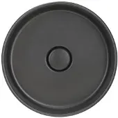 SYSTEMCERAM opzetwastafel PATERA 40 - SLATE - met keramische afdekking / wasbak / kom