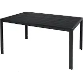 Mojawo Tuintafel, bijzettafel, eettafel, balkon tafel, aluminium (geen hout)