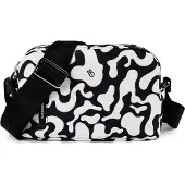 Mandarina Duck Schoudertas 'Hunter Moire' zwart / wit