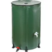 STREND PRO Regenton CRB38, 380 l, opvouwbaar, met ventiel