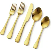 Vevor 100-delige gouden bestekset