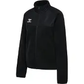 Hummel Functionele fleece jas 'Go' zwart / wit