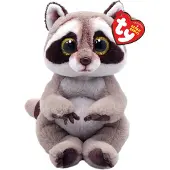 TY Beanie Babies Bellies Petey Raccoon 15 cm