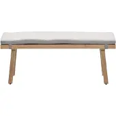 Garden Impressions Decala sportbank aluminium light teak look desert sand