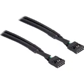 DeLOCK USB 2.0 Interne Pinheader Kabel 9-polig Female-Female