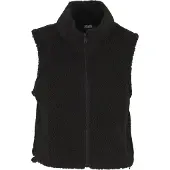 Urban Classics Bodywarmer zwart