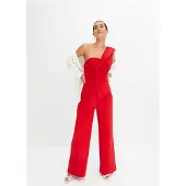Bonprix Jumpsuit van crêpe met structuur maat 48/50 (XL)