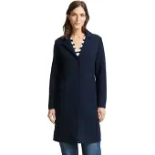 Tom Tailor Tussenmantel 'Scuba' donkerblauw