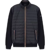 Bugatti Herren Sweatjack met gewatteerde voorkant